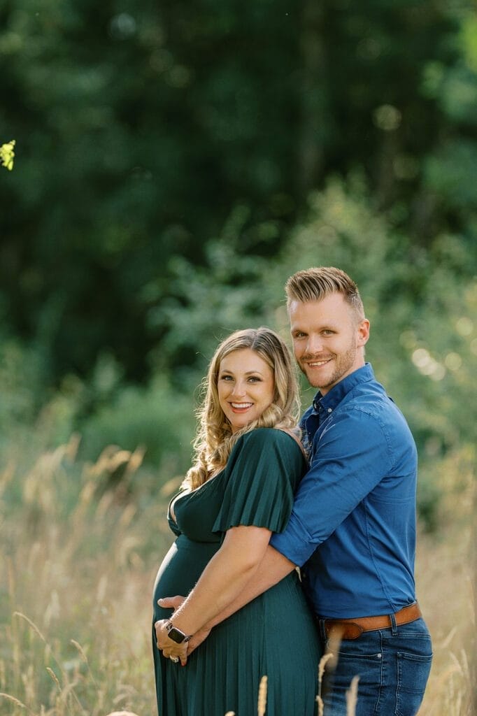 Pregnacy family photoshoot at Clumber Park